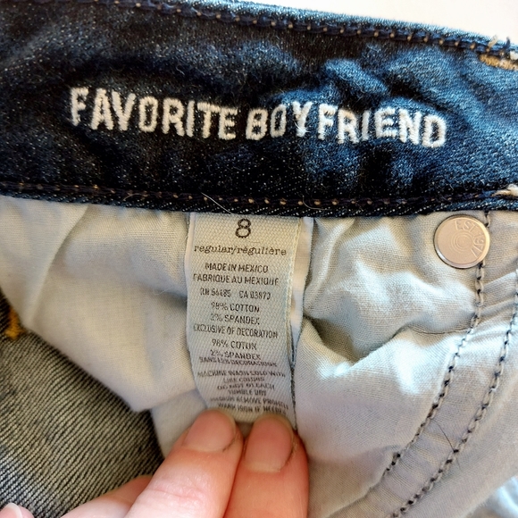 American Eagle boyfriend jeans size 8 - Picture 4 of 11